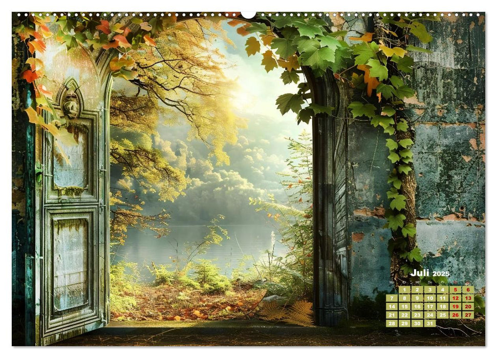 Türen, die Geschichten erzählen (CALVENDO Premium Wandkalender 2025)
