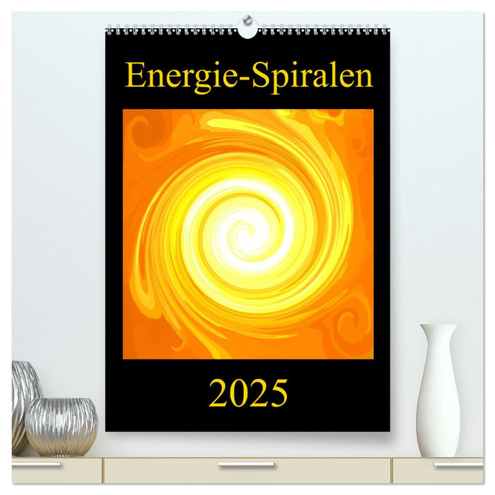 Energie-Spiralen 2025 (CALVENDO Premium Wandkalender 2025)