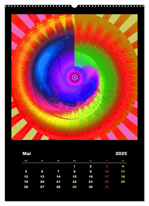 Energie-Spiralen 2025 (CALVENDO Premium Wandkalender 2025)