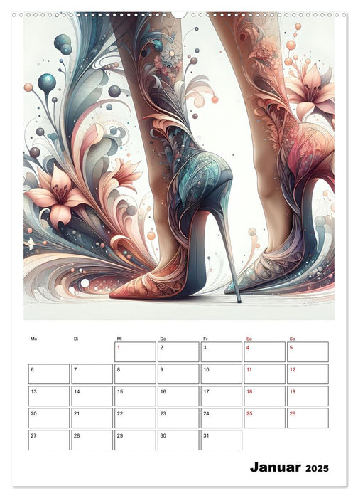 High Heels Zauber (CALVENDO Wandkalender 2025)