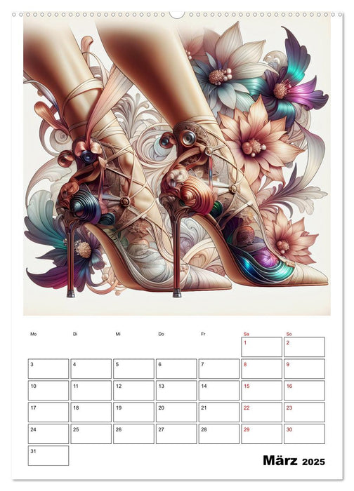 High Heels Zauber (CALVENDO Wandkalender 2025)