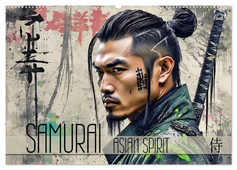 Samurai - Asian Spirit (CALVENDO Wandkalender 2025)