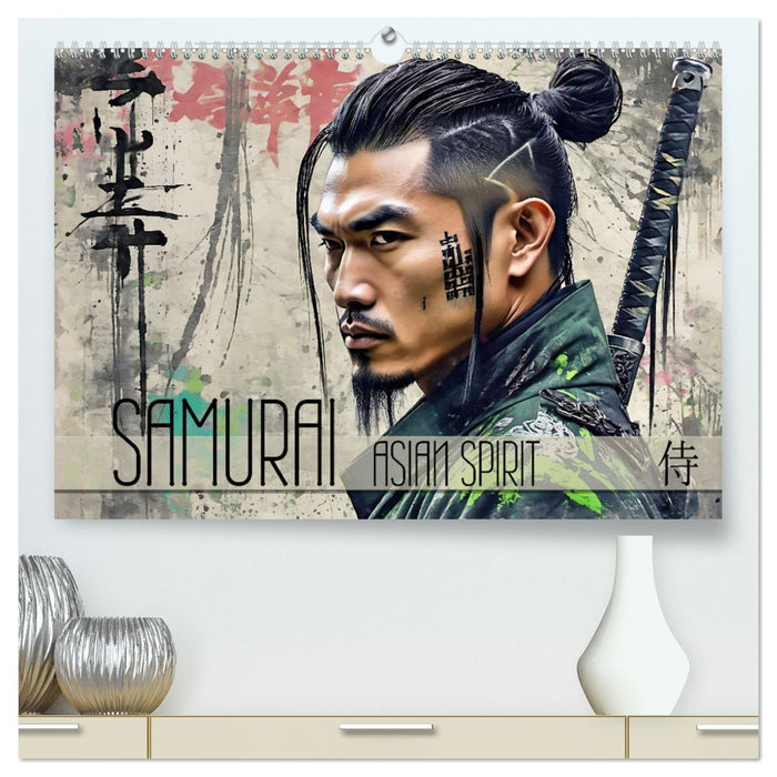 Samurai - Asian Spirit (CALVENDO Premium Wandkalender 2025)