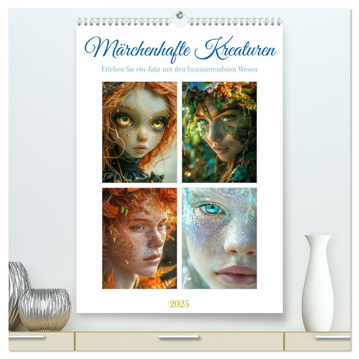 Magische Kreaturen (CALVENDO Premium Wandkalender 2025)