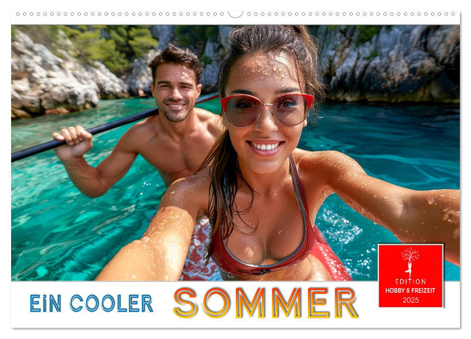 Ein cooler Sommer (CALVENDO Wandkalender 2025)