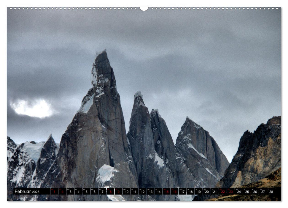 Patagonien mit Feuerland (CALVENDO Premium Wandkalender 2025)