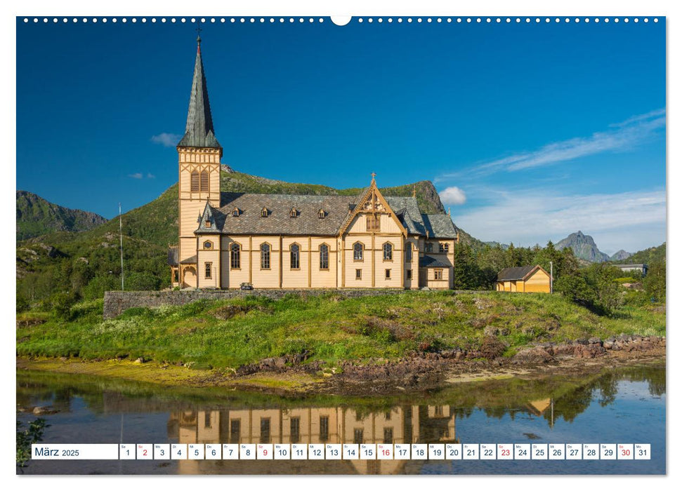 Lofoten Vesterålen (CALVENDO Premium Wandkalender 2025)