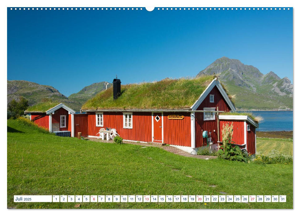 Lofoten Vesterålen (CALVENDO Premium Wandkalender 2025)