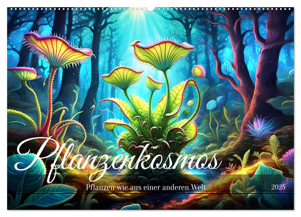 Pflanzenkosmos - Pflanzen wie aus einer anderen Welt (CALVENDO Wandkalender 2025)