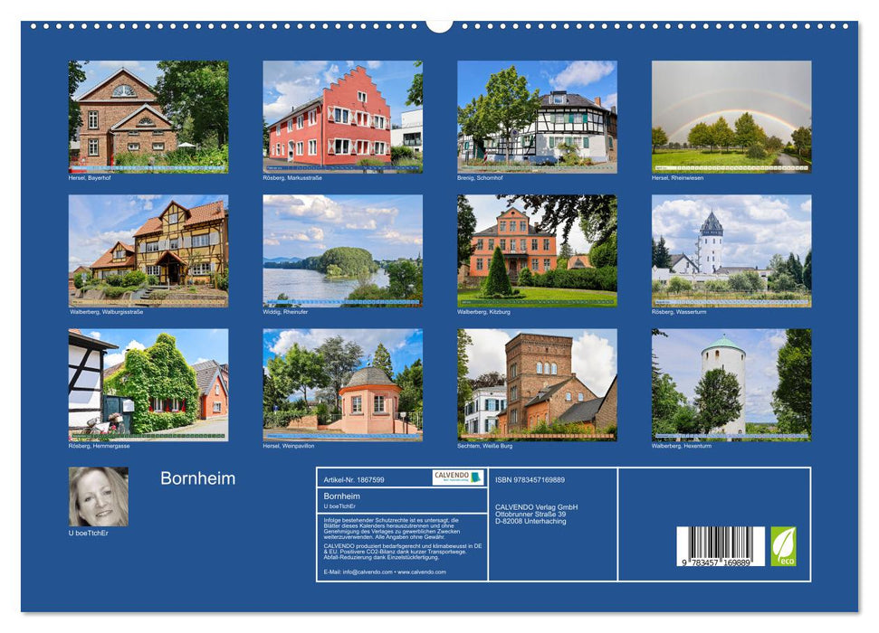 Bornheim (CALVENDO Premium Wandkalender 2025)