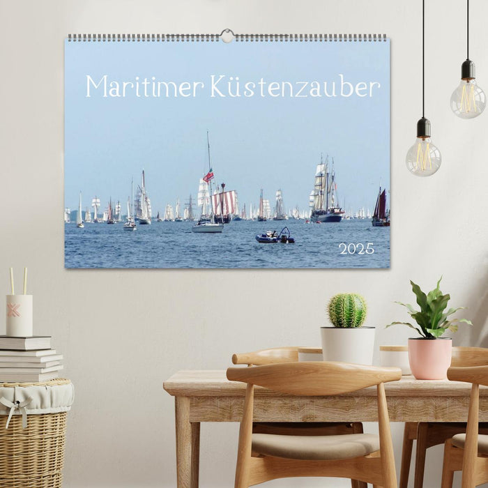 Maritimer Küstenzauber (CALVENDO Wandkalender 2025)