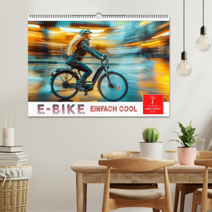 E-Bike einfach cool (CALVENDO Wandkalender 2025)