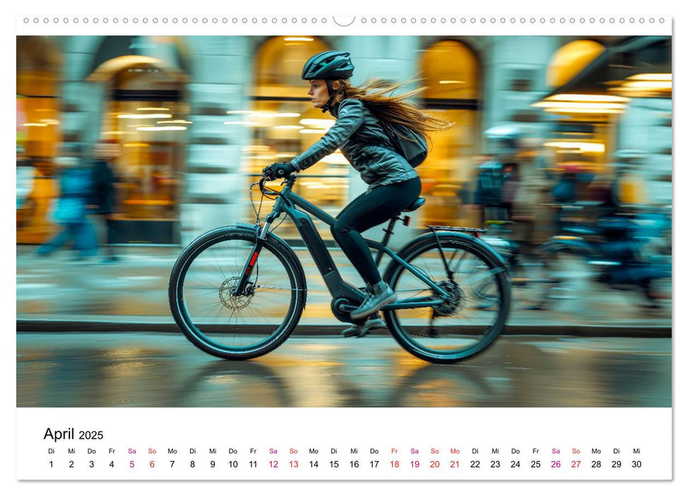 E-Bike einfach cool (CALVENDO Wandkalender 2025)