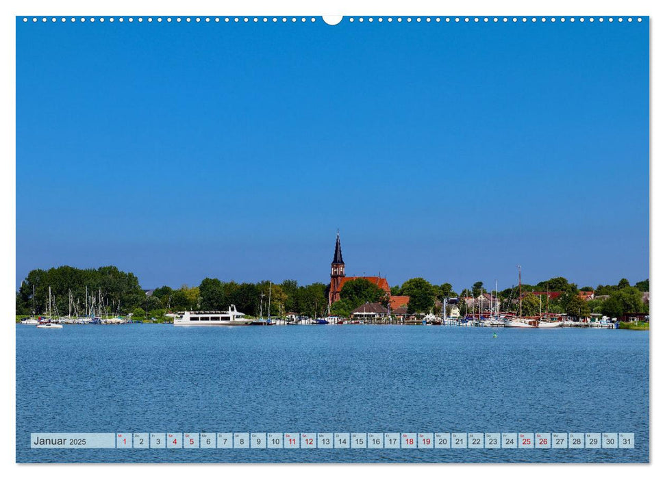 Fischland zwischen Ostsee und Bodden (CALVENDO Wandkalender 2025)