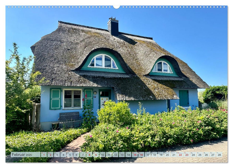 Fischland zwischen Ostsee und Bodden (CALVENDO Wandkalender 2025)