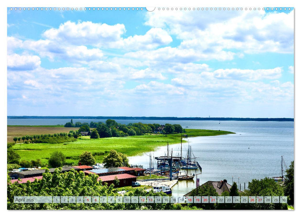 Fischland zwischen Ostsee und Bodden (CALVENDO Wandkalender 2025)