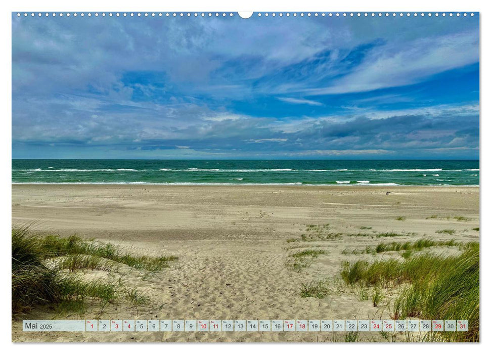 Fischland zwischen Ostsee und Bodden (CALVENDO Wandkalender 2025)