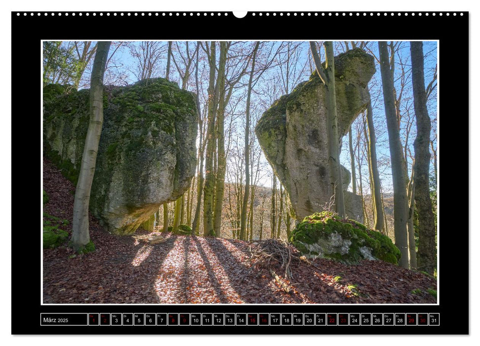 Wunderwelt Fränkische Schweiz (CALVENDO Wandkalender 2025)