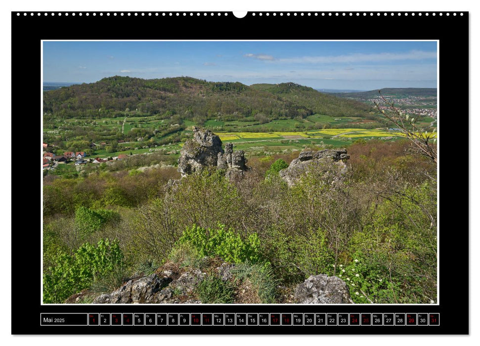 Wunderwelt Fränkische Schweiz (CALVENDO Wandkalender 2025)