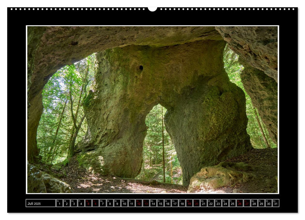 Wunderwelt Fränkische Schweiz (CALVENDO Premium Wandkalender 2025)