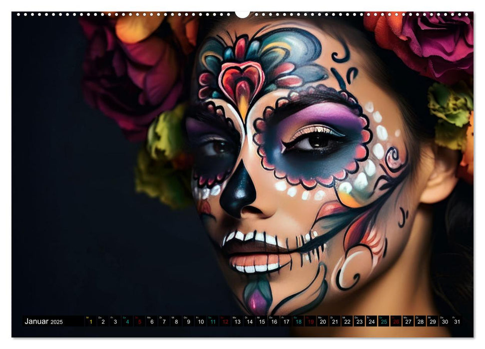 Faszination Bodypainting (CALVENDO Wandkalender 2025)