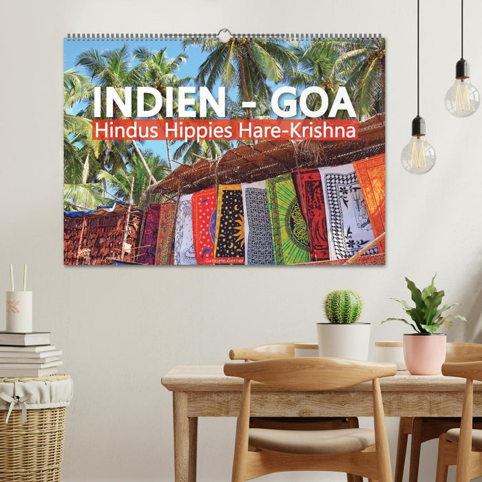 Indien - Goa Hindus Hippies Hare-Krishna (CALVENDO Wandkalender 2025)