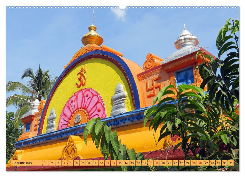 Indien - Goa Hindus Hippies Hare-Krishna (CALVENDO Premium Wandkalender 2025)