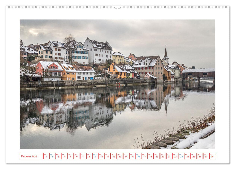 Diessenhofen am Hochrhein (CALVENDO Wandkalender 2025)