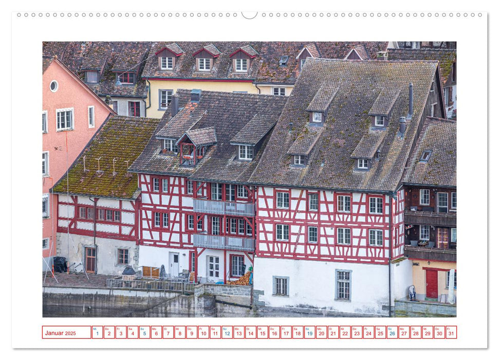 Diessenhofen am Hochrhein (CALVENDO Premium Wandkalender 2025)