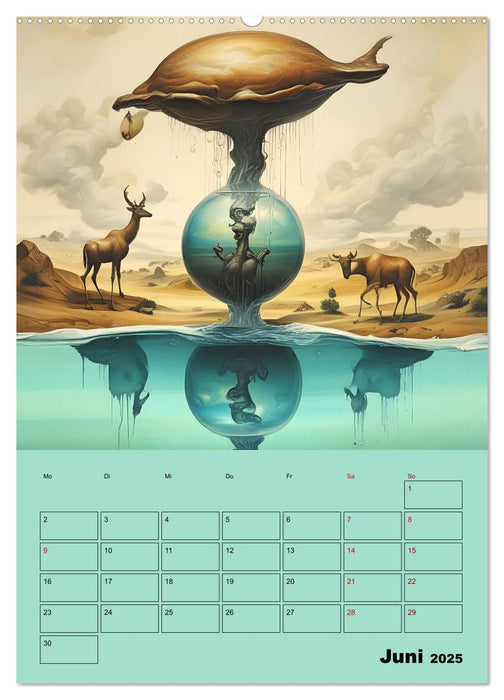 Surreale Fantasiewelten (CALVENDO Wandkalender 2025)