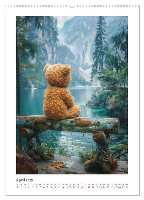 Taddy´s Abenteuer (CALVENDO Premium Wandkalender 2025)