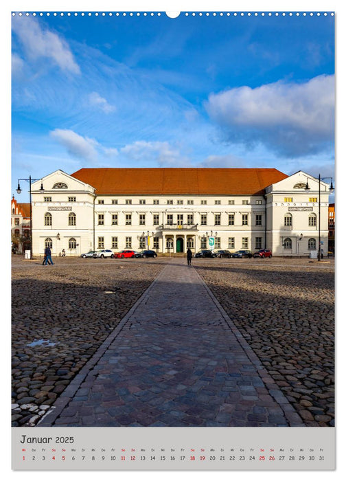 Wismar - UNESCO Welterbe in Deutschland (CALVENDO Wandkalender 2025)