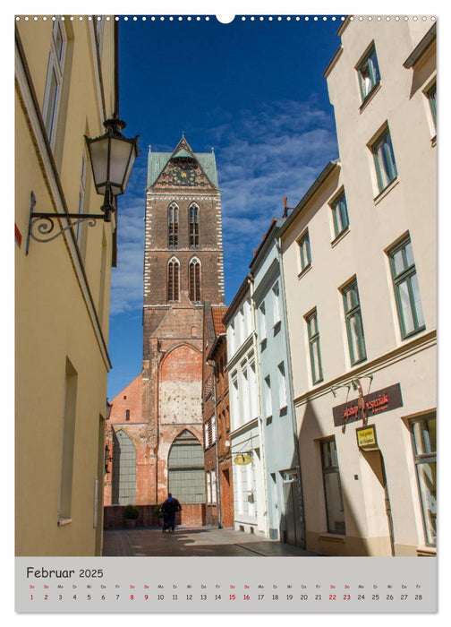 Wismar - UNESCO Welterbe in Deutschland (CALVENDO Wandkalender 2025)