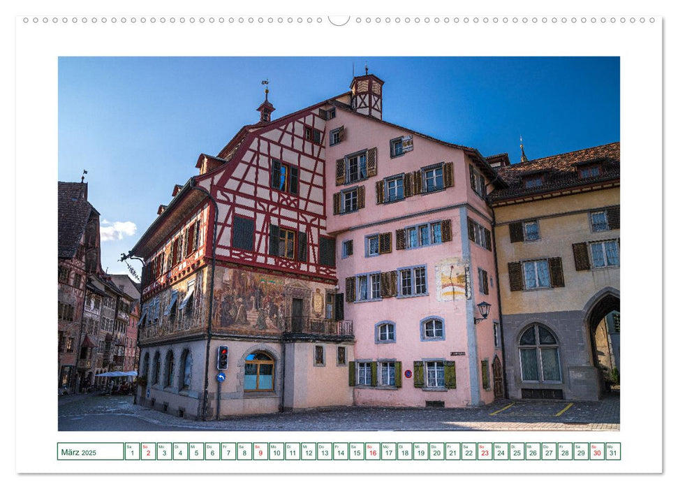 Charmantes Stein am Rhein (CALVENDO Premium Wandkalender 2025)