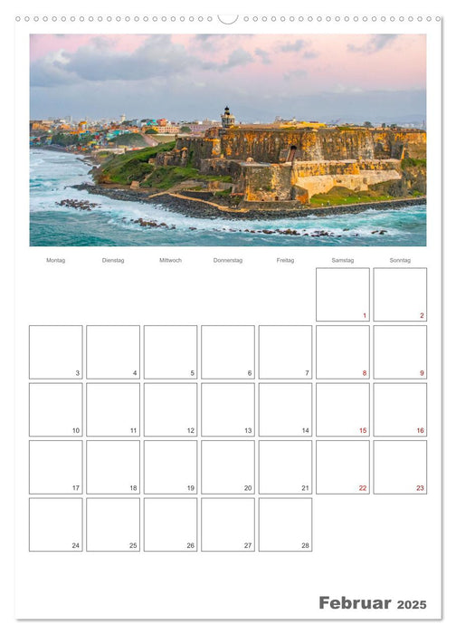 San Juan - Reiseplaner (CALVENDO Wandkalender 2025)