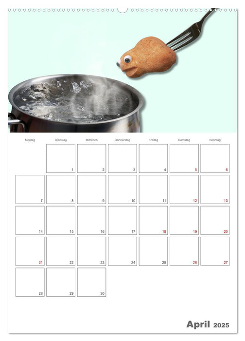 Mord in der Gemüseküche (CALVENDO Premium Wandkalender 2025)