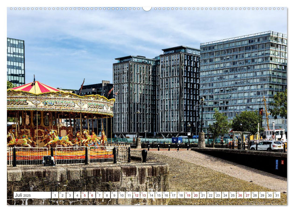 Faszination Liverpool (CALVENDO Premium Wandkalender 2025)