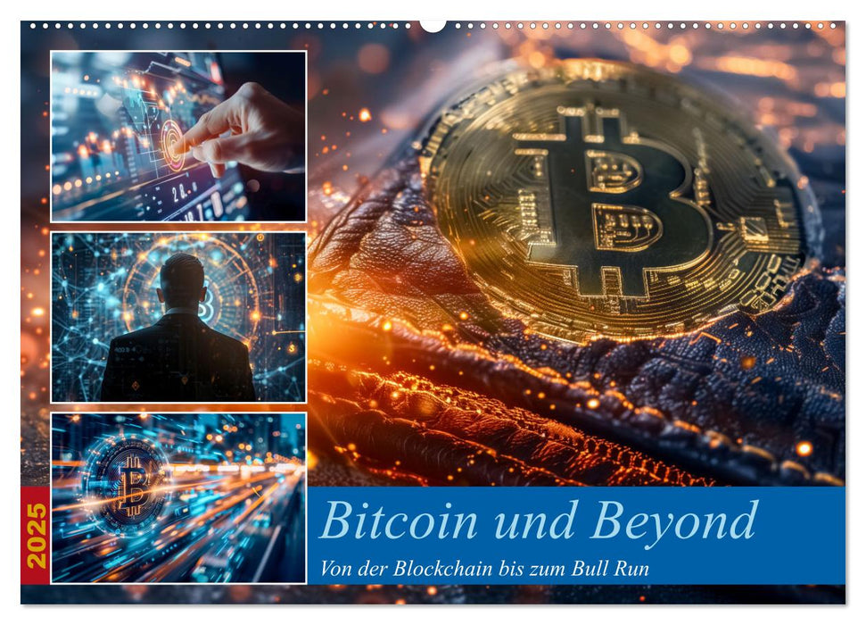 Bitcoin und Beyond (CALVENDO Wandkalender 2025)