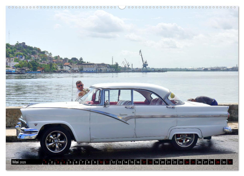 Fairlane Victoria - Der Luxusliner von Ford (CALVENDO Wandkalender 2025)