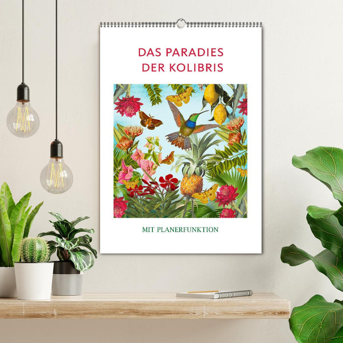 Das Paradies der Kolibris (CALVENDO Wandkalender 2025)