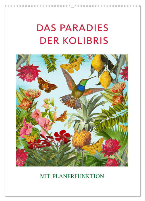 Das Paradies der Kolibris (CALVENDO Wandkalender 2025)