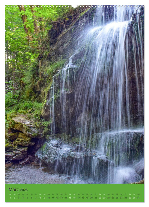 Wo der Wildbach rauscht im Allgäu (CALVENDO Wandkalender 2025)