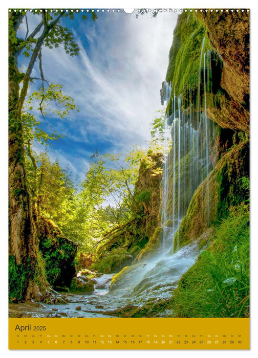 Wo der Wildbach rauscht im Allgäu (CALVENDO Wandkalender 2025)