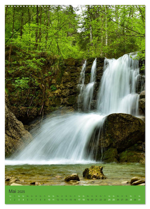 Wo der Wildbach rauscht im Allgäu (CALVENDO Wandkalender 2025)