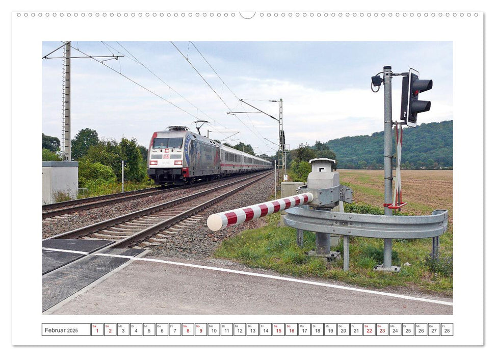 Die Baureihe 101 der Deutschen Bahn (CALVENDO Premium Wandkalender 2025)