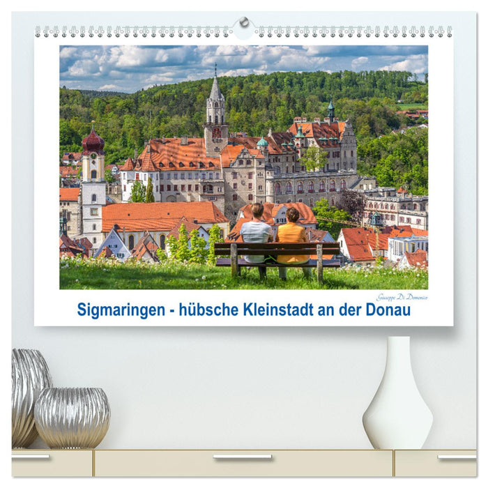 Sigmaringen - hübsche Kleinstadt an der Donau (CALVENDO Premium Wandkalender 2025)