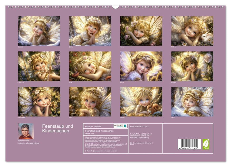 Feenstaub und Kinderlachen (CALVENDO Premium Wandkalender 2025)