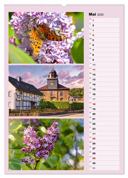 Hessisch Lichtenau (CALVENDO Premium Wandkalender 2025)