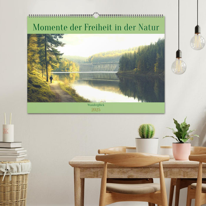 Wanderglück - Momente der Freiheit in der Natur (CALVENDO Wandkalender 2025)