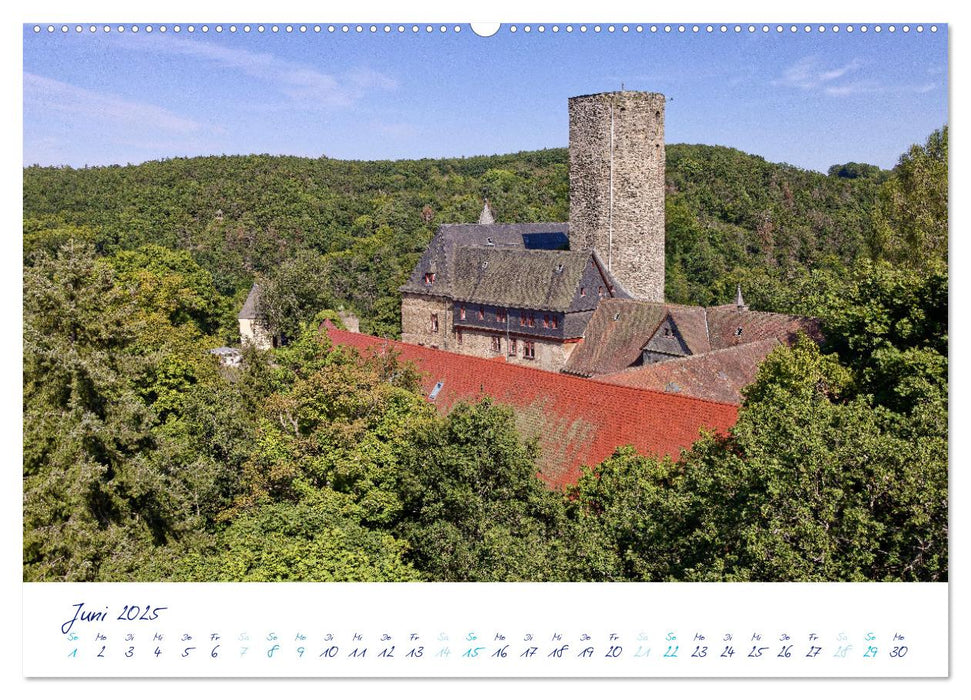 Taunus: Monumente (CALVENDO Premium Wandkalender 2025)